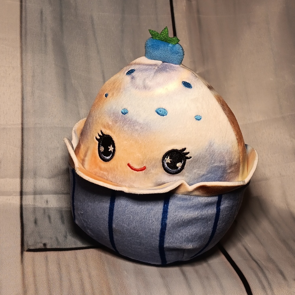 Blueberry Muffin Squishmallows 5” Dessert Food Scented